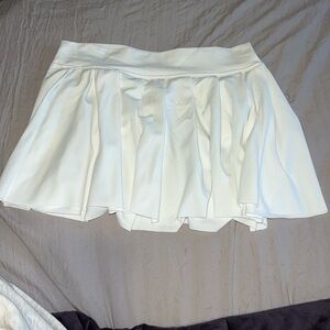 White Tennis Skirt
